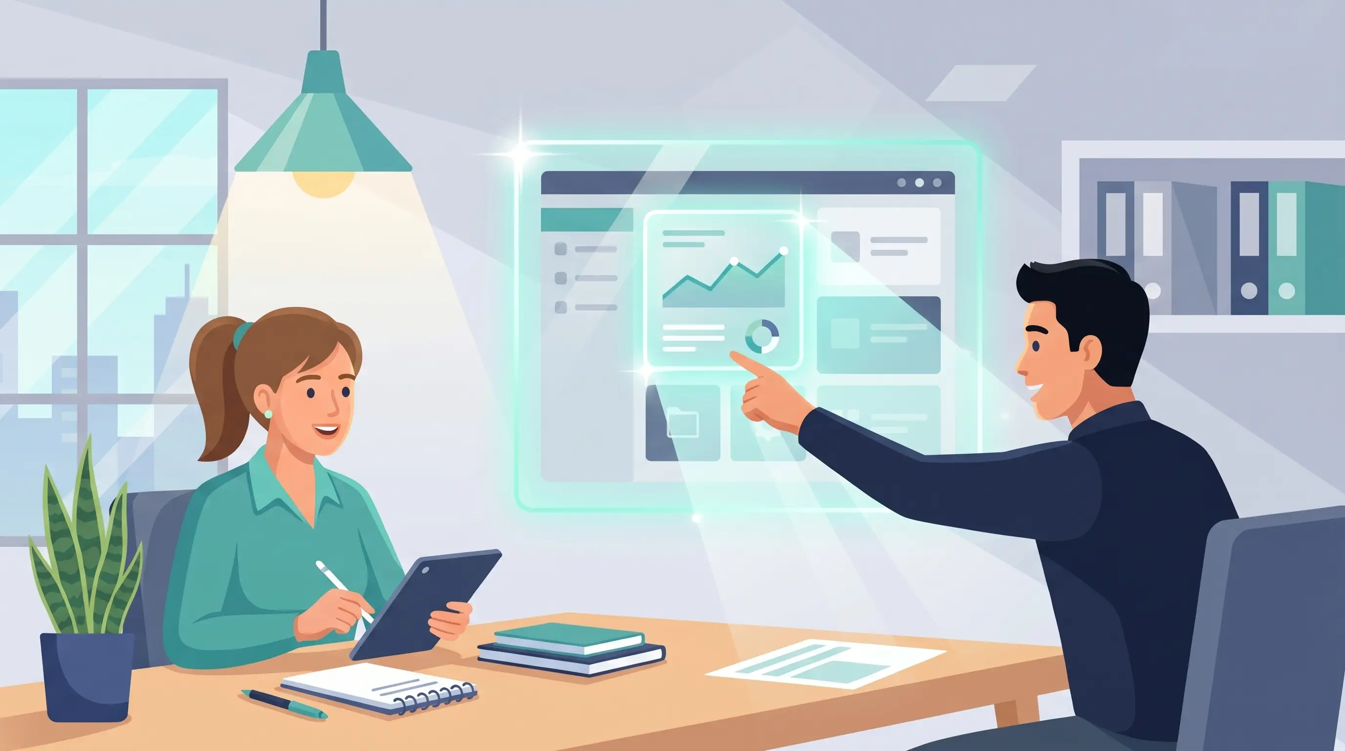 Themenspezifisches SAP S/4HANA Training – Trainer erklärt Modul-Details am Bildschirm